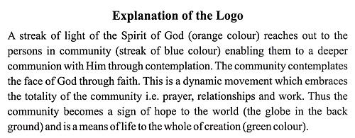 EXPLANATION OF THE LOGO OF THE GENERAL CHAPTER - 2008