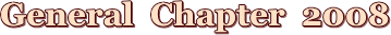 General Chapter
