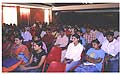 Part of the crowd of 500 NIOS students listening
	to the inspiring and encouraging words of the 
	Principal �We are here for you� and to the 
	Vision of Mother Veronica and the Gospel values
	we go by, being expounded to them on the day
	of the Inauguration of NIOS.