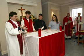 reading the Gospel